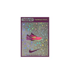 Kobe 6 “Mambacurial” Sneaker Card
