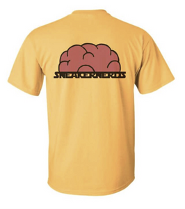 SneakerNerds Brainiac yellow T-shirt