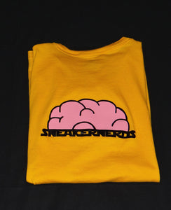 SneakerNerds Brainiac yellow T-shirt